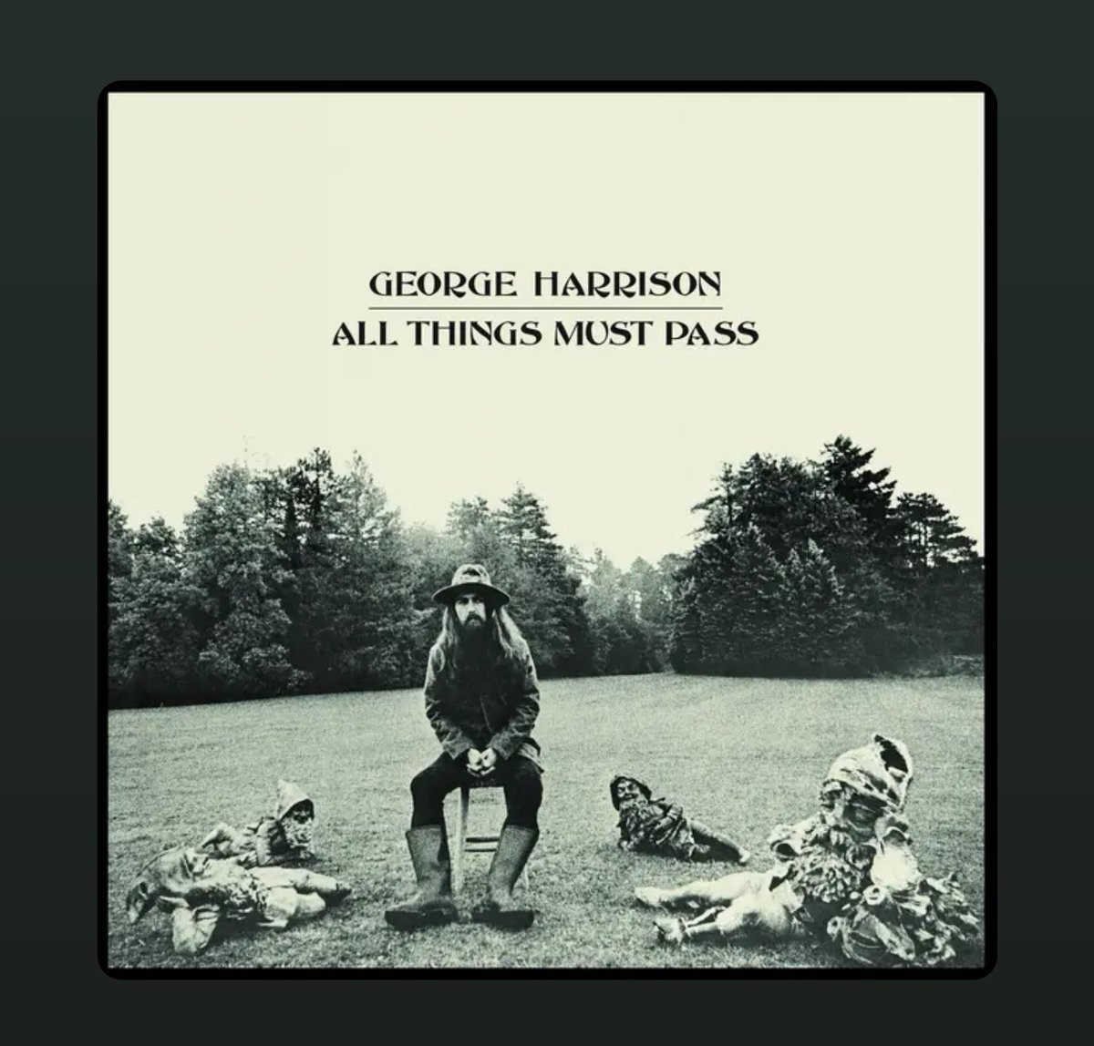 Song of the day:

My Sweet Lord by George Harrison. Such a haunting 70s jam. The background vocals/harmonies really make this song what it is. 

open.spotify.com/track/0KZodeWx…

#SongOfTheDay