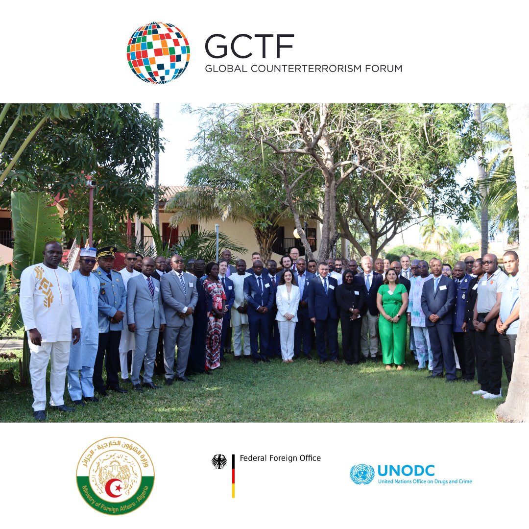 The WAWG Co-Chairs @Algeria_MFA & @GermanyDiplo, with @UNODC as implementing partner, held a regional event with a focus on the proliferation of #SALWs, associated ammunition & #UAS in the context of terrorist violence in #WestAfrica (3/3) 👉thegctf.org/What-we-do/Wor…