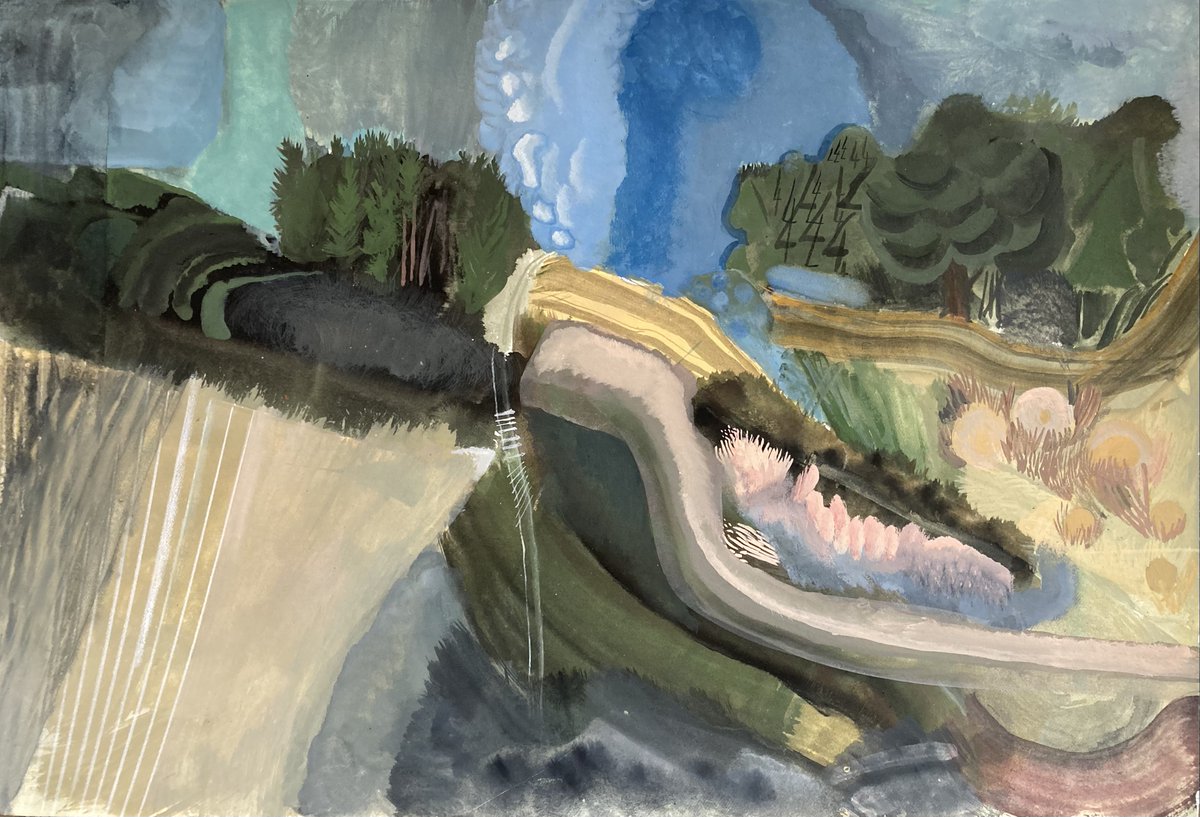 It's the final week of our annual exhibition, Fair Ground. SO many beautiful works and wonderful artists, by established names and emerging stars in Sussex. Works from £155. Please take a look!  

glyndebourne.com/fairground

Gabriel Langlands
The Countryside
Ink &amp; gouache on paper