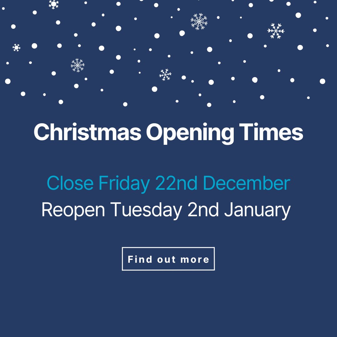 ⛄Our Christmas Opening Times❄️

We would like to thank everyone for their business this year and we wish you a Merry Christmas with family and friends.

Find out more: alisonhandling.com/christmas-open…

#MerryChristmas #OpeningTimes