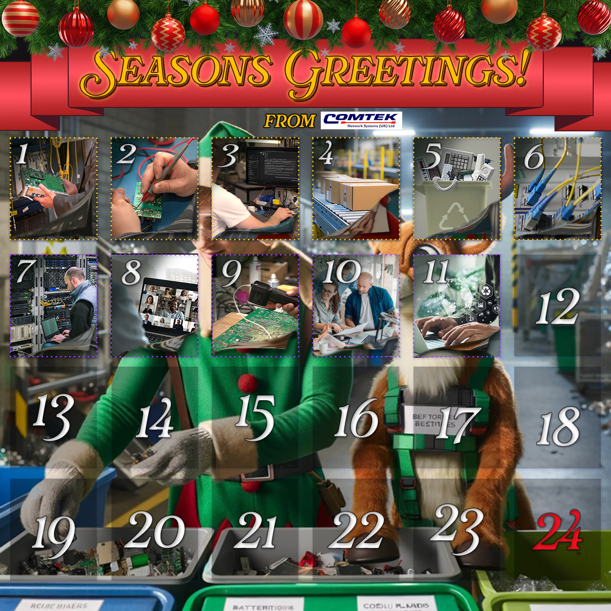 ComtekUK's tweet image. 🔧Day 11 of the Comtek Advent Calendar: Tailoring Custom Solutions in Network and Telecoms 🔧
 
On Day 11 of our Advent series, we’re highlighting our dedication to providing custom solutions for network and telecoms hardware. #ComtekAdvent #CustomSolutions #NetworkHardware
