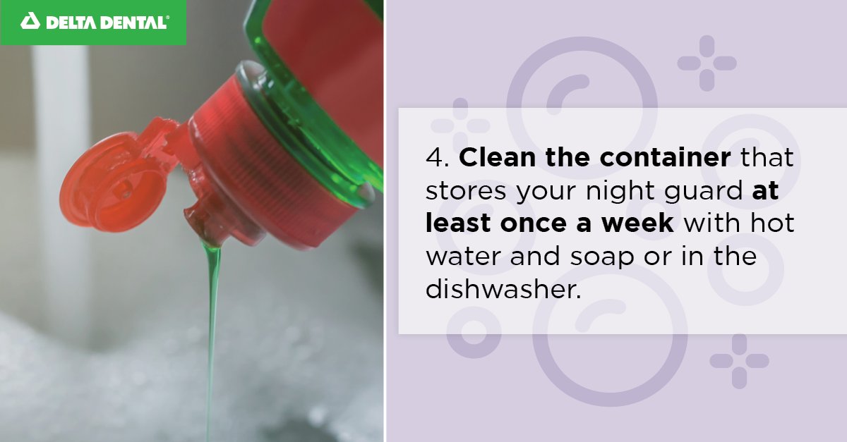 ddidaho's tweet photo. Say goodbye to bacteria and hello to freshness! Proper cleaning ensures a long lasting and effective night guard. #NightGuardCleaning #DentalCareTips #OralHealthTips https://t.co/vK0yEkgFEN