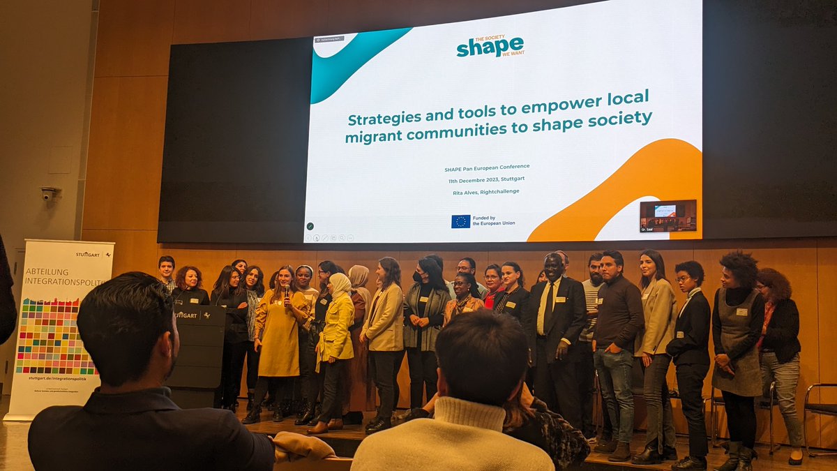 Some of the many ideas from today's SHAPE event: ❄️ Those with decision-making power need to recognise migrants as skilled individuals and equals. ❄️Consultation is not participation. Co-creation is. ❄️ Participation starts with trust - which needs to be built at all ages.