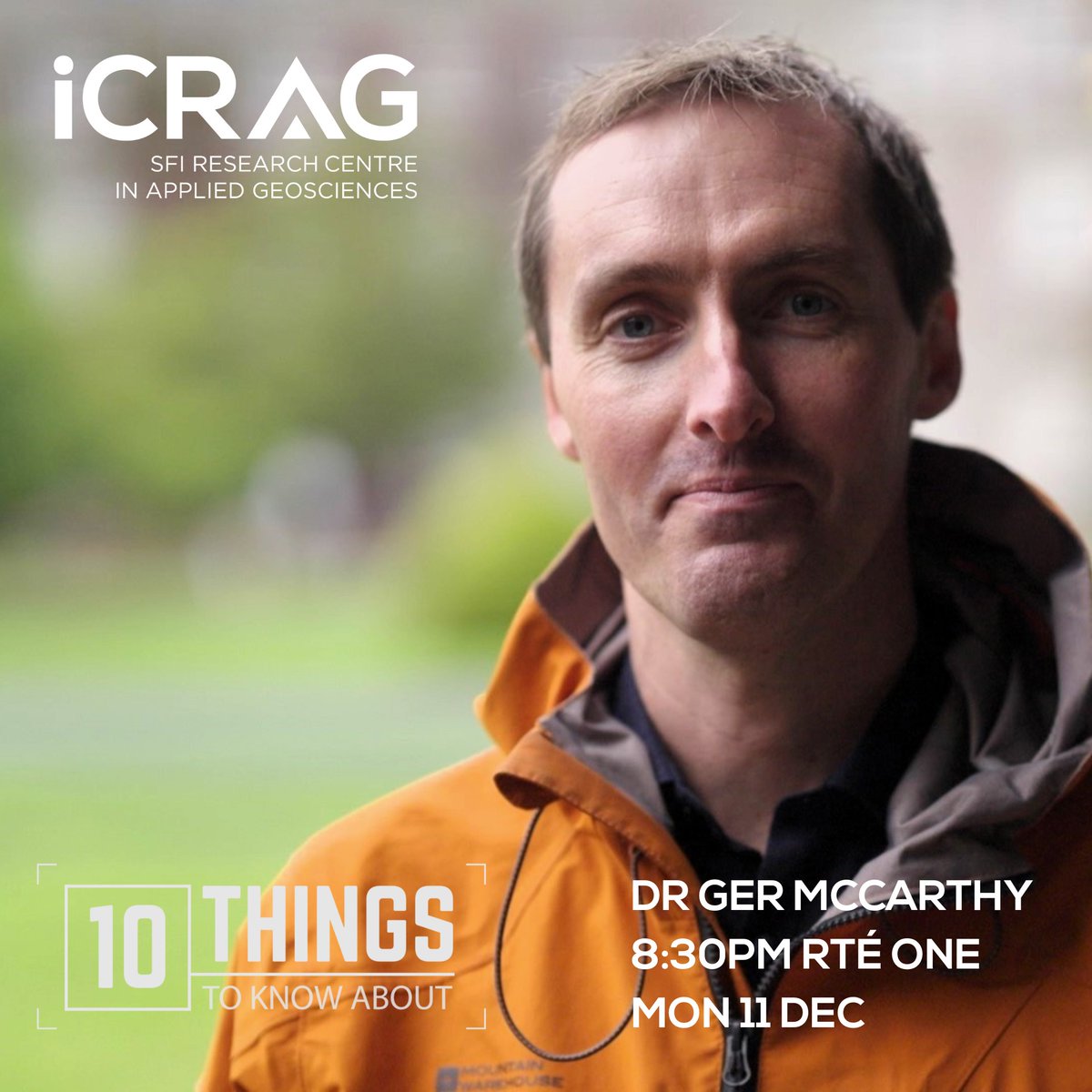 📺Tonight on <a href="/10Things_ToKnow/">10ThingstoKnowAbout</a>  on RTE1 TV at 8:30pm, two iCRAG researchers, PhD student @etk89  of TCD and <a href="/ger_the_sea/">Gerard McCarthy</a>  of MU, explore the wonders of our deep water world🌊
