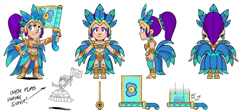 nextyart's tweet image. NEW SKINS CONCEPTS (part 1)

#BrawlStars