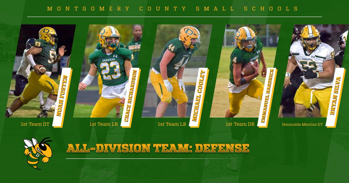 Congrats to our 5 players voted to the Moco Small School All-Division Team for defense! @NoahFosten @CCBLITZ_ @_MichaelCooley @EmmanuelHard06 @bryanSilva05