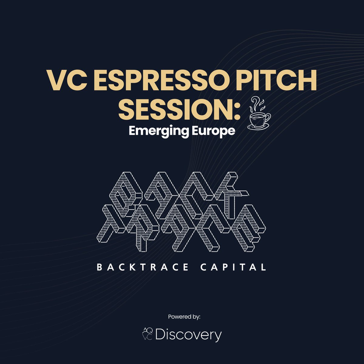backtrace capital (@backtracevc) on Twitter photo We're presenting at the VC Espresso Pitch Event ☕️ organised by <a href="/AlphaQVC/">AlphaQ Venture Capital</a>, on Wed, Dec. 13th at 3 PM CET! During the event, we'll have the opportunity to present <a href="/backtracevc/">backtrace capital</a> to sophisticated LPs focusing on emerging European funds. LPs can register here: lu.ma/fq57z8w5 We're presenting at the VC Espresso Pitch Event ☕️ organised by <a href="/AlphaQVC/">AlphaQ Venture Capital</a>, on Wed, Dec. 13th at 3 PM CET! During the event, we'll have the opportunity to present <a href="/backtracevc/">backtrace capital</a> to sophisticated LPs focusing on emerging European funds. LPs can register here: lu.ma/fq57z8w5