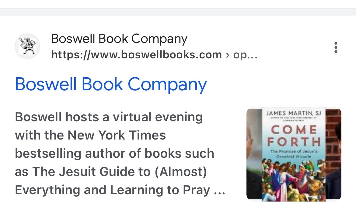 NickSchiavone's tweet image. Thank you all very much for making this #AdventEvent a reality.
“With his compassionate new book (on the Lazarus Miracle), … meditatively and carefully, Martin offers profound reflections Jesus’s lessons on love, family, sadness, frustration, fear, anger, freedom, and joy.”