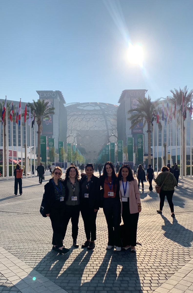 CIERP_Fletcher's tweet photo. Students from @FletcherSchool are on the ground in Dubai, pursuing meaningful climate action at #COP28 https://t.co/zg8gXnNsIr