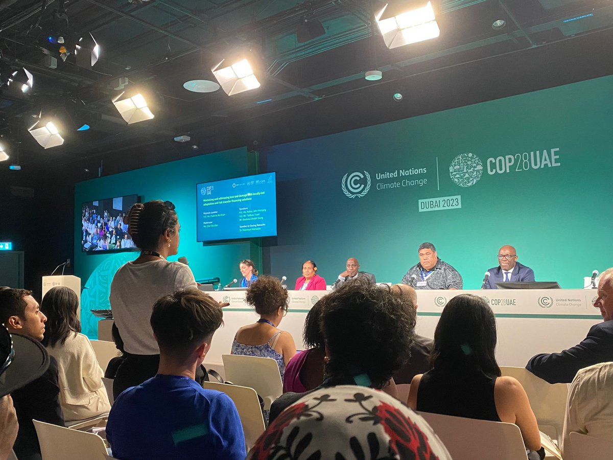 Students from @FletcherSchool are on the ground in Dubai, pursuing meaningful climate action at #COP28