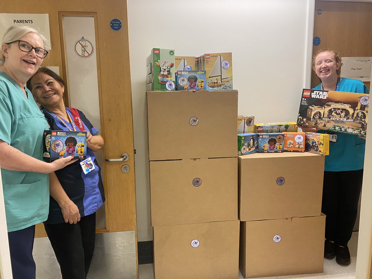 What a lovely Monday morning surprise @fairybricks you’ve surpassed yourselves this time. Thank you so much for your amazing donation to @BHRChildhealth. We will have some very happy Children & Young people @BHRUT_NHS