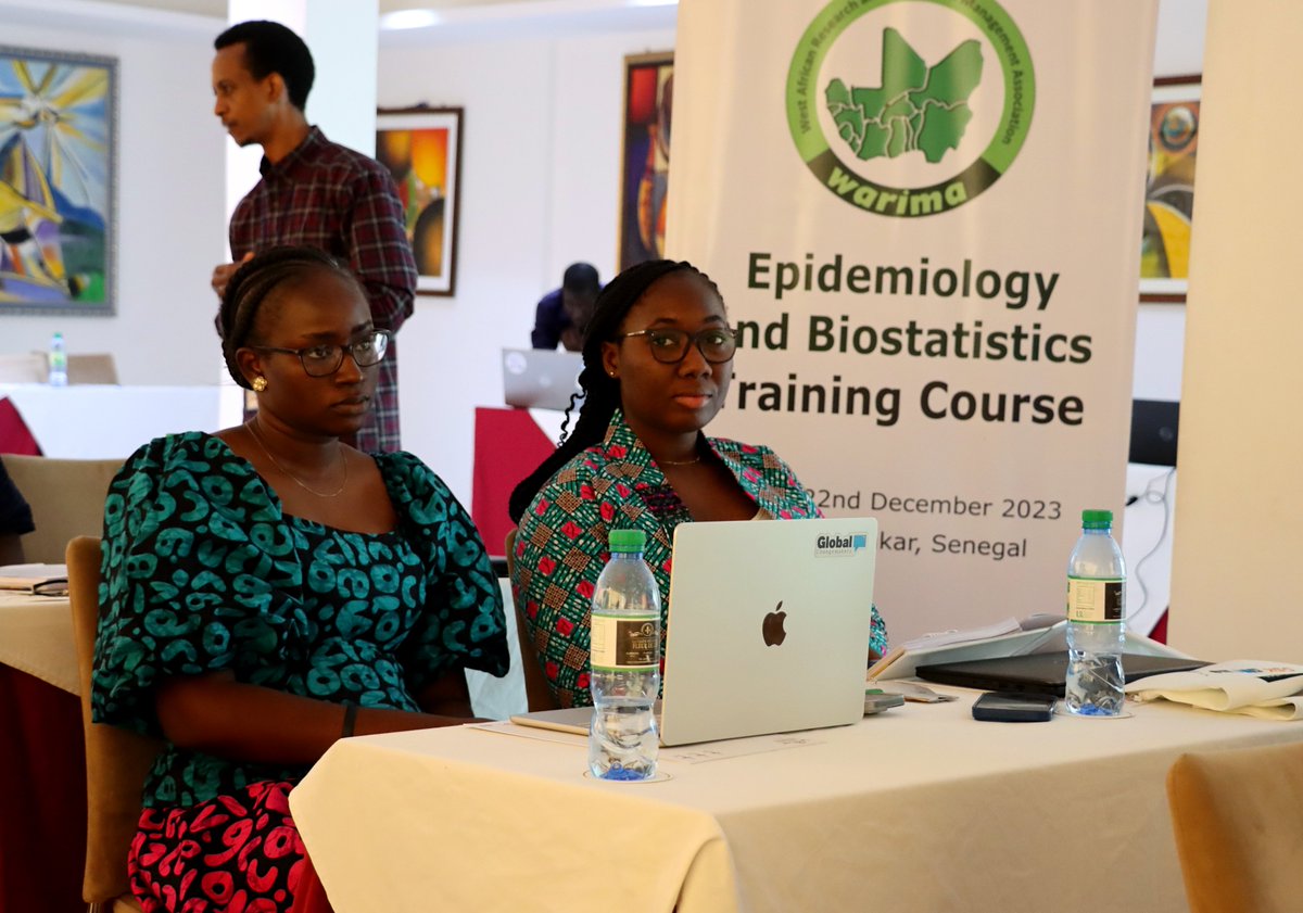 WANETAM_WAfrica's tweet photo. Supporting research capacity development in West Africa!

This week, in collaboration with @WARIMA7 we are co-hosting a course on Epidemiology and Biostatistics in Dakar, #Senegal. 

The two-week course funded by @GSK brings together participants from 9⃣countries in #WestAfrica. https://t.co/WNAa8EMjOV