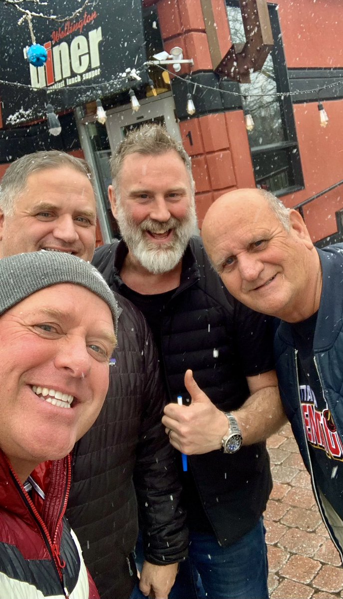 Celebrating Dad’s 75th birthday in style <a href="/wellingtondiner/">the wellington diner 🇨🇦</a> with his two amazing sons! Thanks for the tasty special coffees Jeff! <a href="/rontheriault1/">ronald theriault</a> <a href="/Marc_Theriault/">Marc Theriault</a> <a href="/FireTruck_20/">Ron Theriault</a> #BestBreakfast #MyOttawa