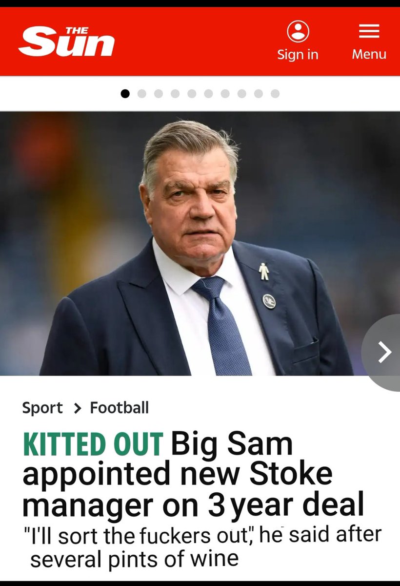 Goooaarnnn Sam <a href="/stokecity/">Stoke City FC</a>