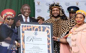 BREAKING NEWS:ALLEGEDLY DETHRONED!! KING 'MISUZULU KA- ZWELITHINI'!!! APPARENTLY THE PRETORIA HIGH COURT HAS SET ASIDE THE DECISION BY PRESIDENT 'CYRIL RAMAPHOSA' TO 'RECOGNISE' MISUZULU AS THE KING OF THE 'ZULU NATION'! 🤔