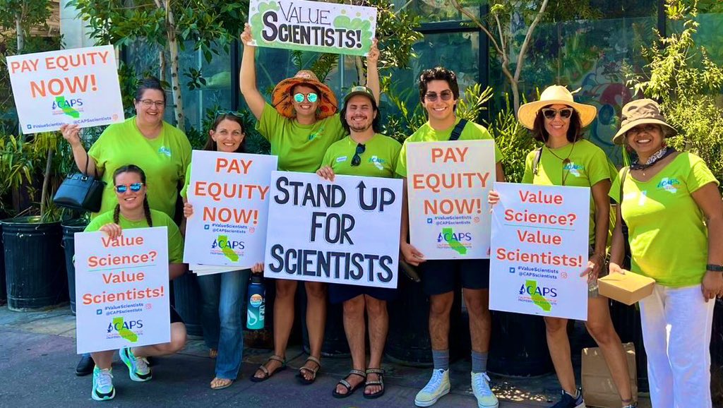 This #COP28 we’re urging @GavinNewsom to demonstrate California’s dedication to addressing global climate change by investing in the #CaStateScientists doing the work behind his critical environmental agenda. #ValueScientists #EqualPayCA @POTUS @COP28_UAE