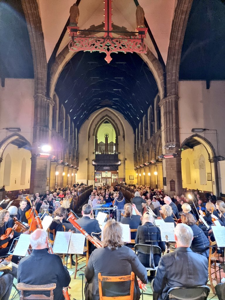 What a wonderful evening last night was! Thanks to everyone involved - <a href="/JKAConductor/">𝗝𝗼𝗵𝗻 𝗔𝗻𝗱𝗿𝗲𝘄𝘀</a> <a href="/LambethOrchestr/">Lambeth Orchestra</a> <a href="/EmmaDogliani/">Emma Dogliani</a> #OliviaRay @alexrobinbaker <a href="/baritus/">Simon Thorpe</a> 
And thank you to the audience for packing out the church!!