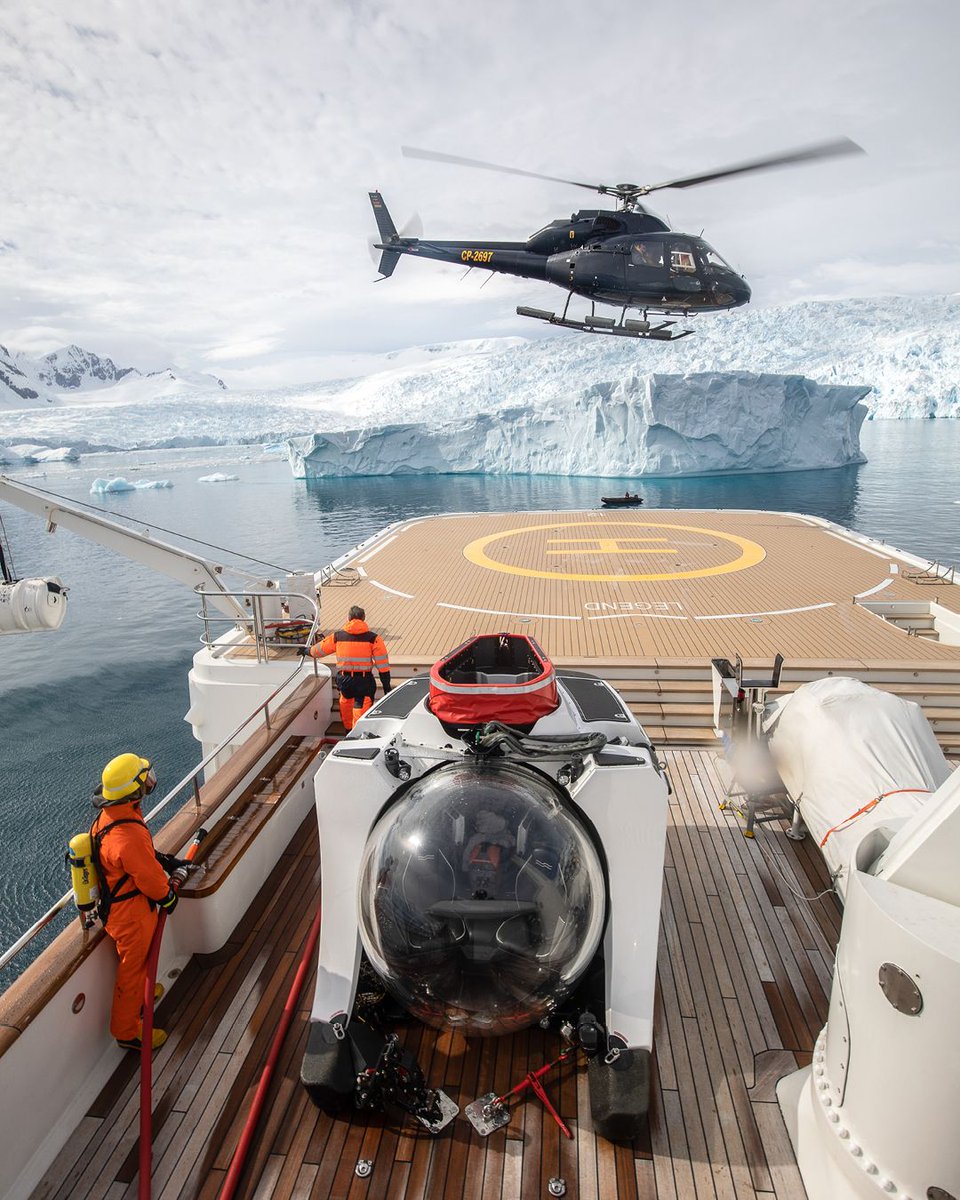 ExploreCookson's tweet image. Helicopters are perhaps our favourite asset, a staple on any Cookson adventure for the ‘go-anywhere’ versatility they bring to your experience. From an expedition yacht, they also open up the possibility to explore inland and otherwise inaccessible regions.