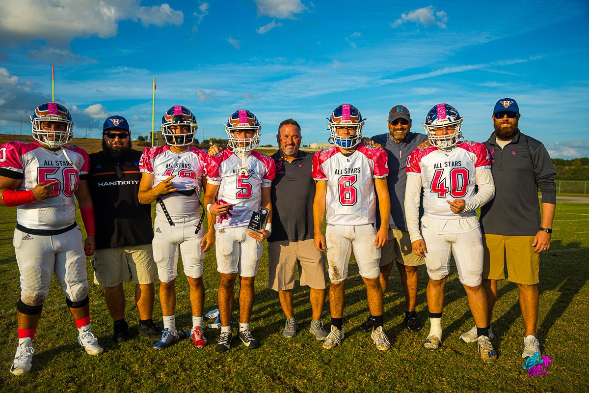 Thank You 🙏🏼<a href="/Cure_All_Stars/">Orlando Health Cure All Stars</a> <a href="/bighitslive/">BIGHITSLIVE</a> 🤘🏻  @longhorns_fb <a href="/HHS_coach/">Coach Lippert</a> <a href="/CoachAllison12/">Cole Allison</a> <a href="/CenFLAPreps/">Central Florida Preps</a> <a href="/DanLaForestFB/">Dan LaForest 🏈</a> <a href="/larryblustein/">Blustein Recruiting</a> #Hookem