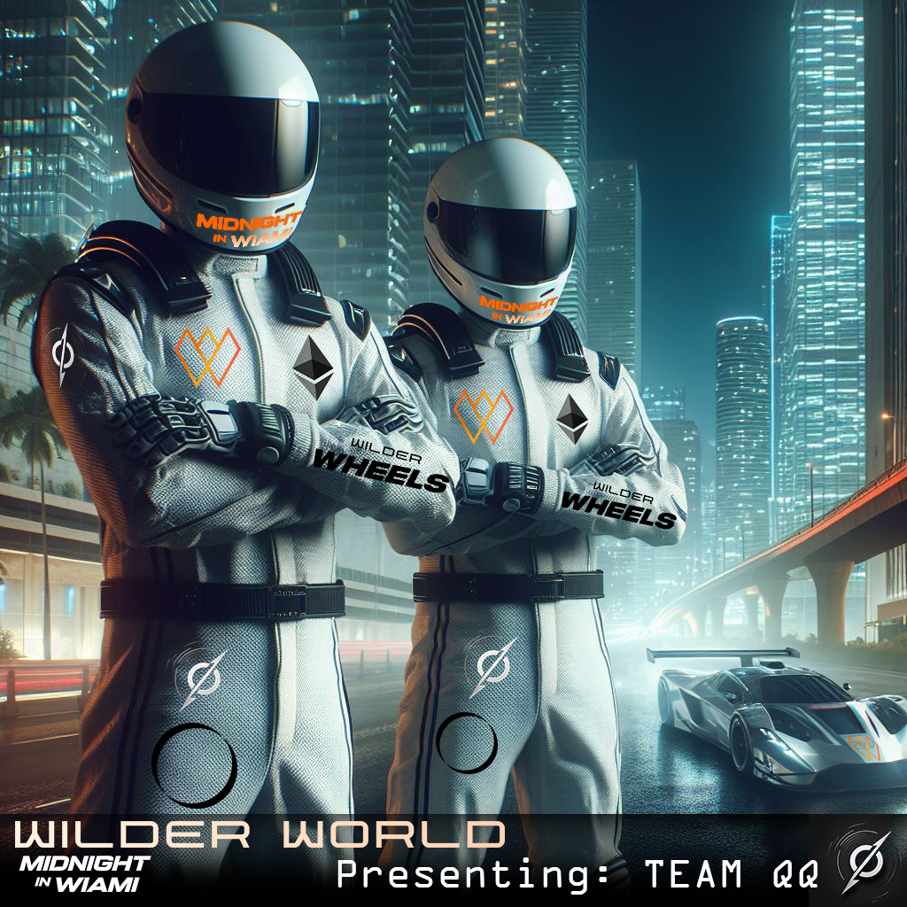 Presenting to you the QQ (QuantumQuick) Racing team ready for Midnight in Wiami 🔥📷📷 🔥🔥

Team: QQ (QuantumQuick)
<a href="/Wilderworld/">Wilder World</a>
#MidnightInWiami
Teammate: <a href="/Arash_LXXI/">ArashX WILDER</a>