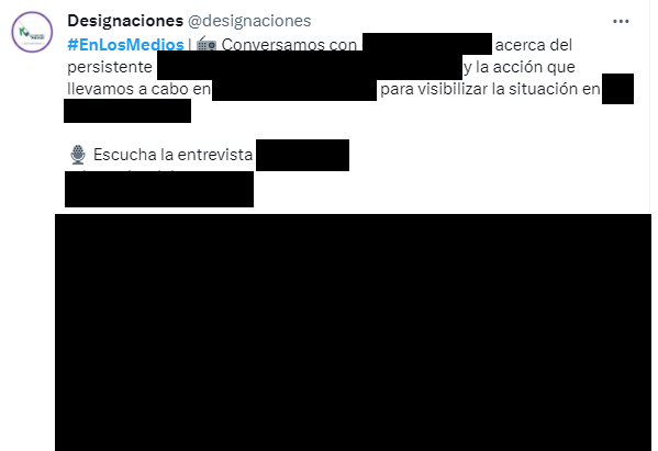 designaciones's tweet photo. 🚨 ███████ Es la última semana que el @senadomexicano tiene para concluir las designaciones  ███████ del @INAImexico ███████. Así se vería ████ nuestra vida ███████ sin el #DerechoASaber ██████.

#LoQueDejamosDeSaber
#DesignacionesINAI https://t.co/JgTNCVPmRK