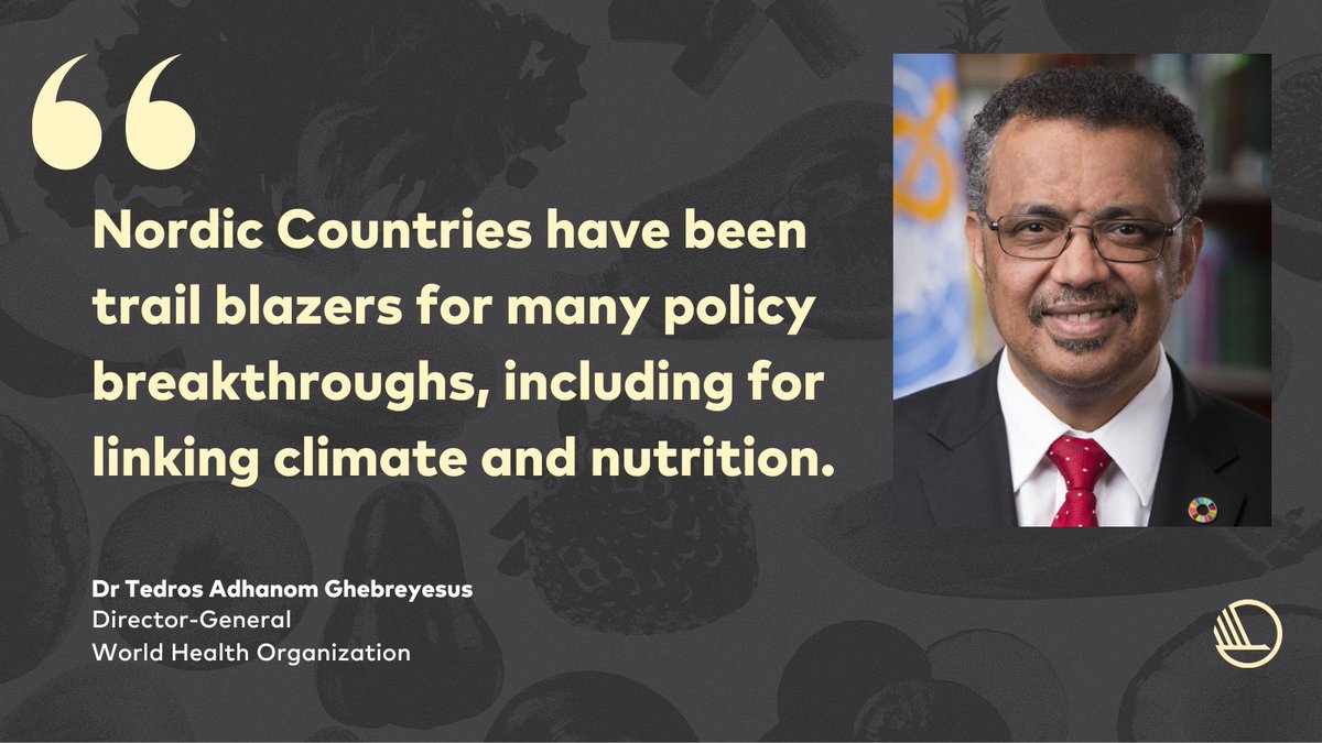 Thank you Dr Tedros Adhanom Ghebreyesus for your leadership and inspirational speech from today’s official side-event at #COP28. 

Lets us take action to bring health, food and climate communities together.

Watch the live-stream: youtube.com/live/n61zoJ5P1…
