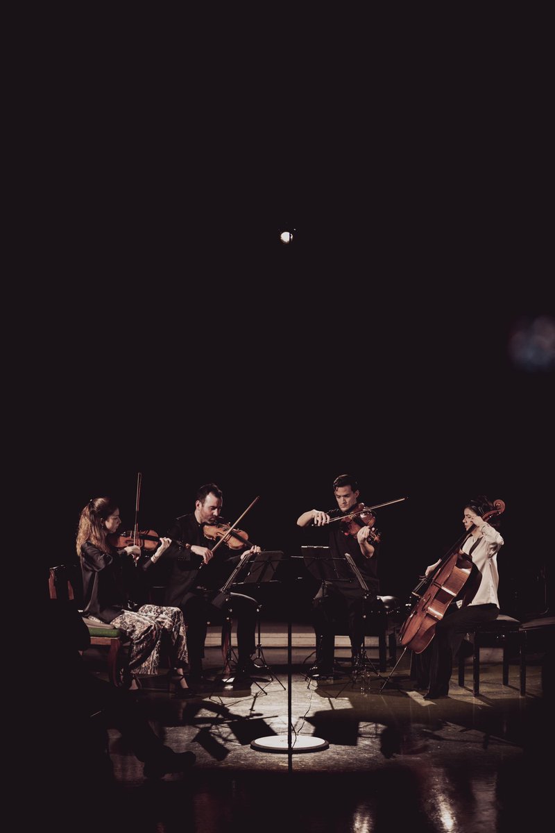 Spellbinding Beethoven & Edmund Finnis from the @SolemQuartet last night to conclude the Winter 2023 series - a deeply moving concert including the London premiere of Finnis’ 3rd quartet ‘Devotions’. Follow or subscribe for future plans! 📷 Matthew Johnson