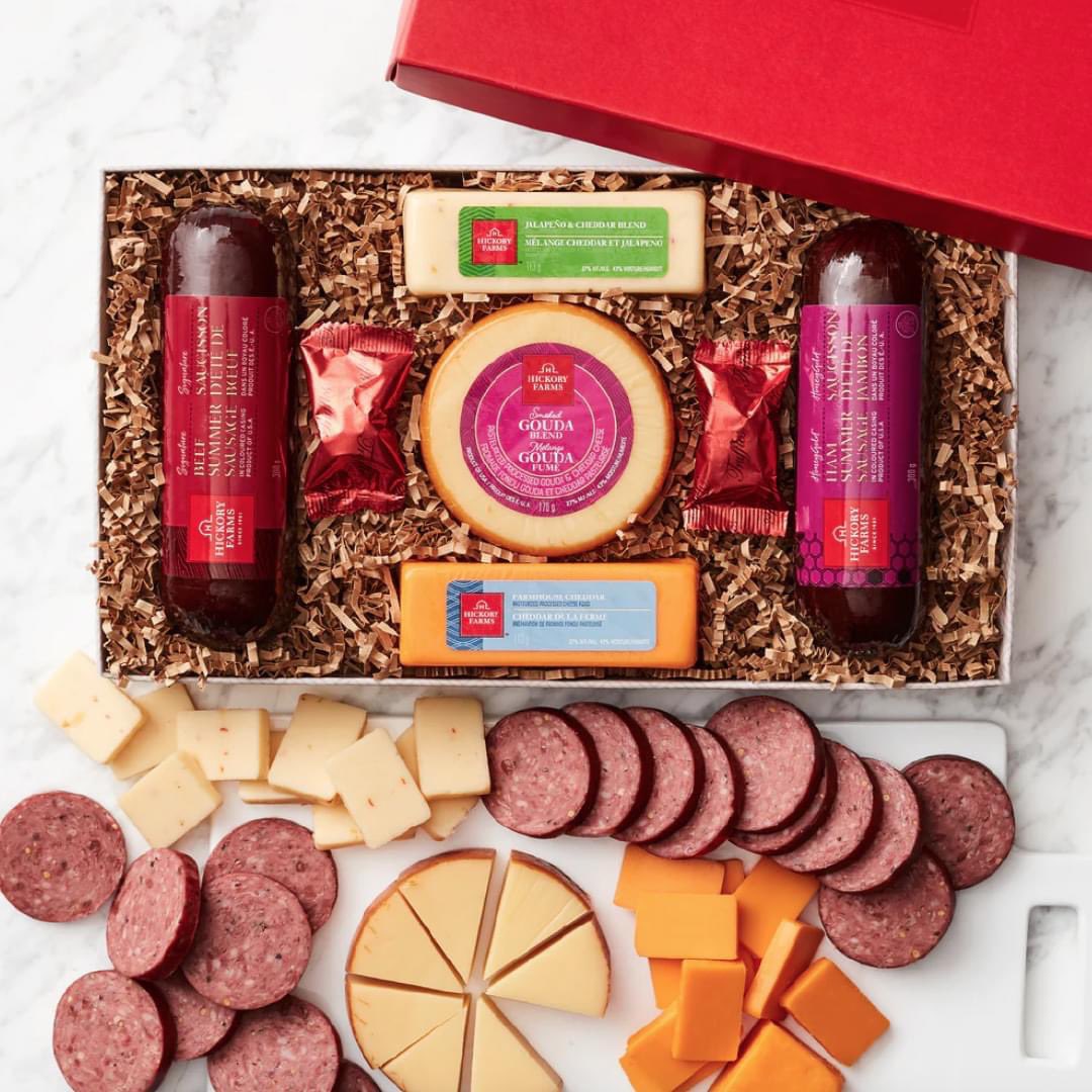 Bayshore Ottawa (@bayshoreottawa) on Twitter photo This spectacular gift box from <a href="/hickoryfarms/">Hickory Farms</a> is the perfect addition to any holiday party! Their beef and ham summer sausages pair perfectly with savoury cheeses for all your guests to enjoy. ’Tis the season! This spectacular gift box from <a href="/hickoryfarms/">Hickory Farms</a> is the perfect addition to any holiday party! Their beef and ham summer sausages pair perfectly with savoury cheeses for all your guests to enjoy. ’Tis the season!