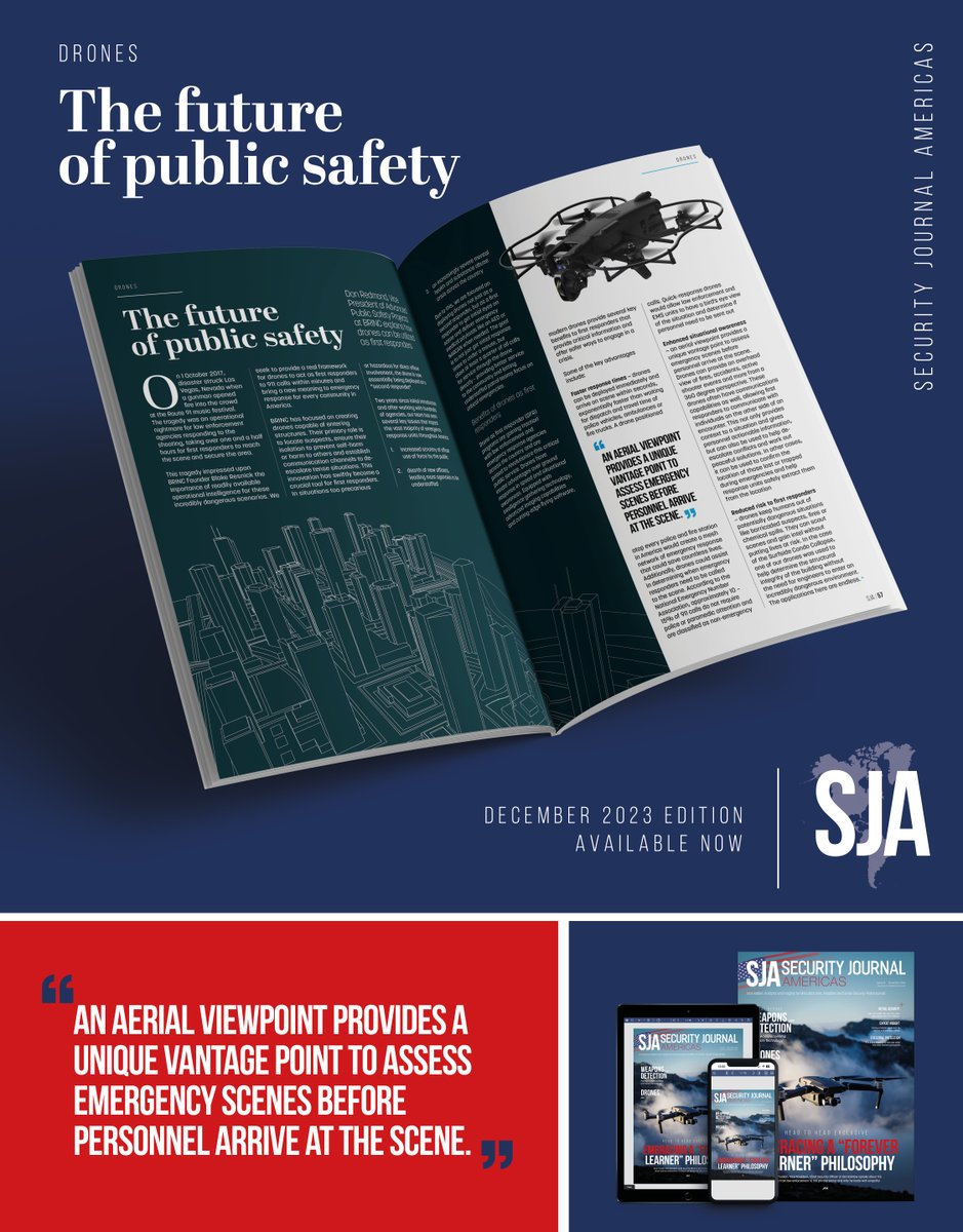 Don Redmond, Vice President of Advanced Public Safety Projects at @BrincDrones explains how drones can be utilized as first responders.

Read more: loom.ly/JI8AF5o

#Security #SecurityIndustry #SecurityNews #Drones #FirstResponse