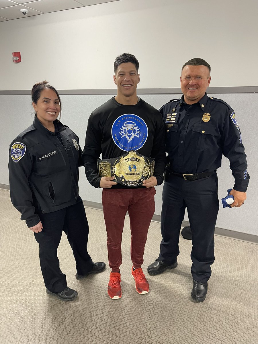 Congratulations to this week’s MVP, Robbie. We are very excited to see what the future has in store for this young man. Keep up the hard work!!!🔥🏆🥇#MVP #congratulations #workforcedevelopment #joinrpd #futurepoliceofficer @RochesterNYPD