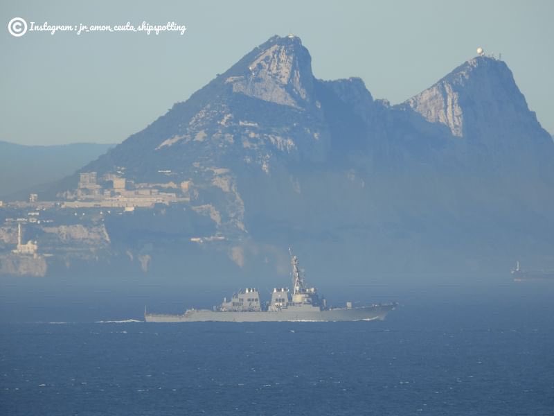 USS Laboon (DDG 58) Arleigh Burke-class Flight I guided missile destroyer eastbound in the Strait of Gibraltar - December 11, 2023 #usslaboon #ddg58

SRC: INST- jr_amon_ceuta_shipspotting