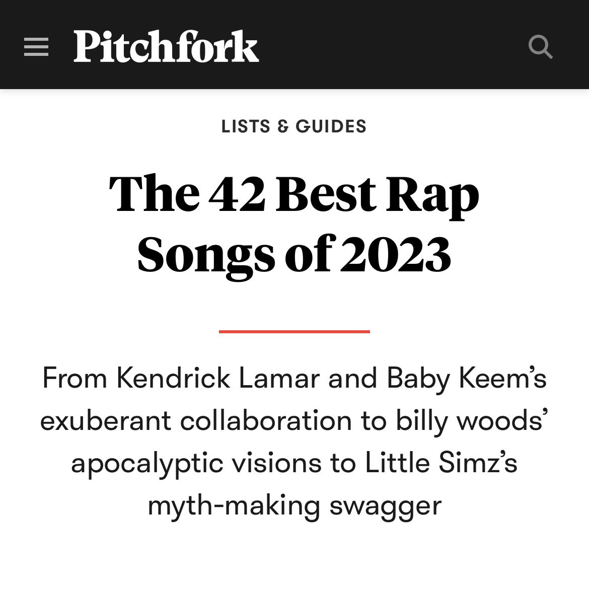 The 42 Best Rap Songs of 2023