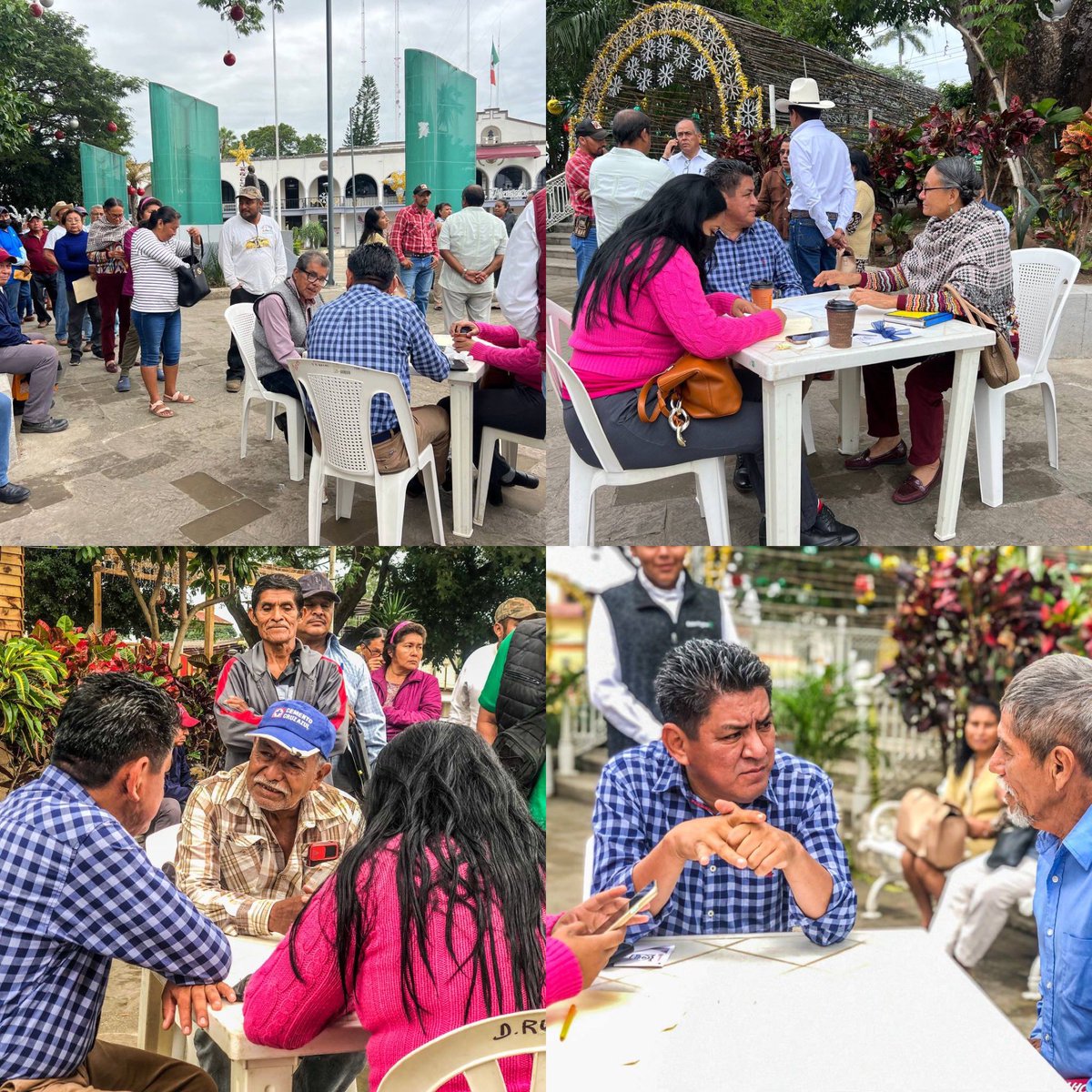 ✔️Servimos con gusto a todas y todos. 

Iniciamos este lunes con nuestra #MesaDeAtención ciudadana.

#TuxtepecTierraDeBienestar 
#ConElPuebloTodo