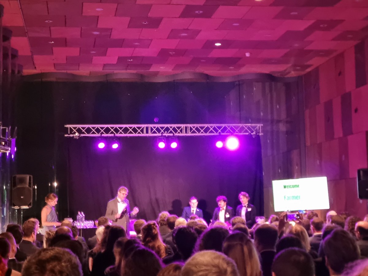 Aanwezig op het #jongeboerengala in Antwerpen.