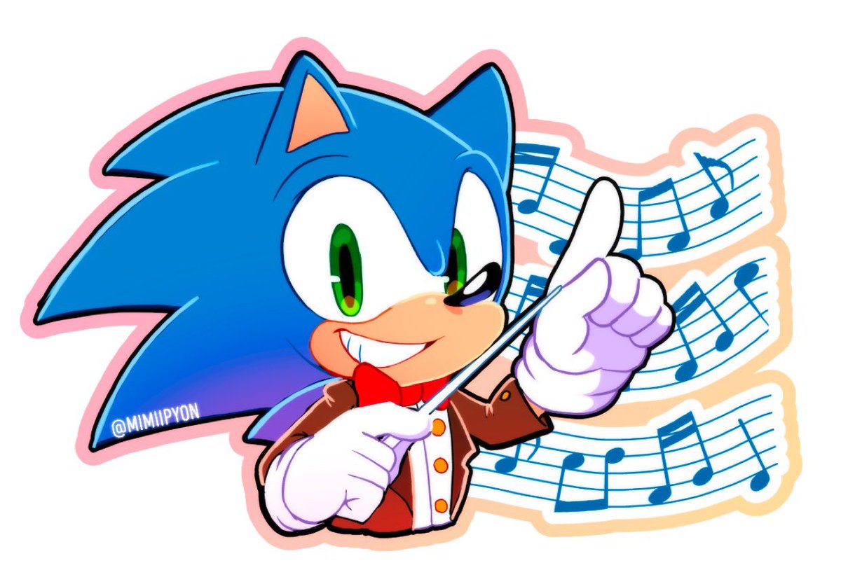 ソニック 「Who's going to Sonic Symphony San Antoni」|✨PEPON✨のイラスト