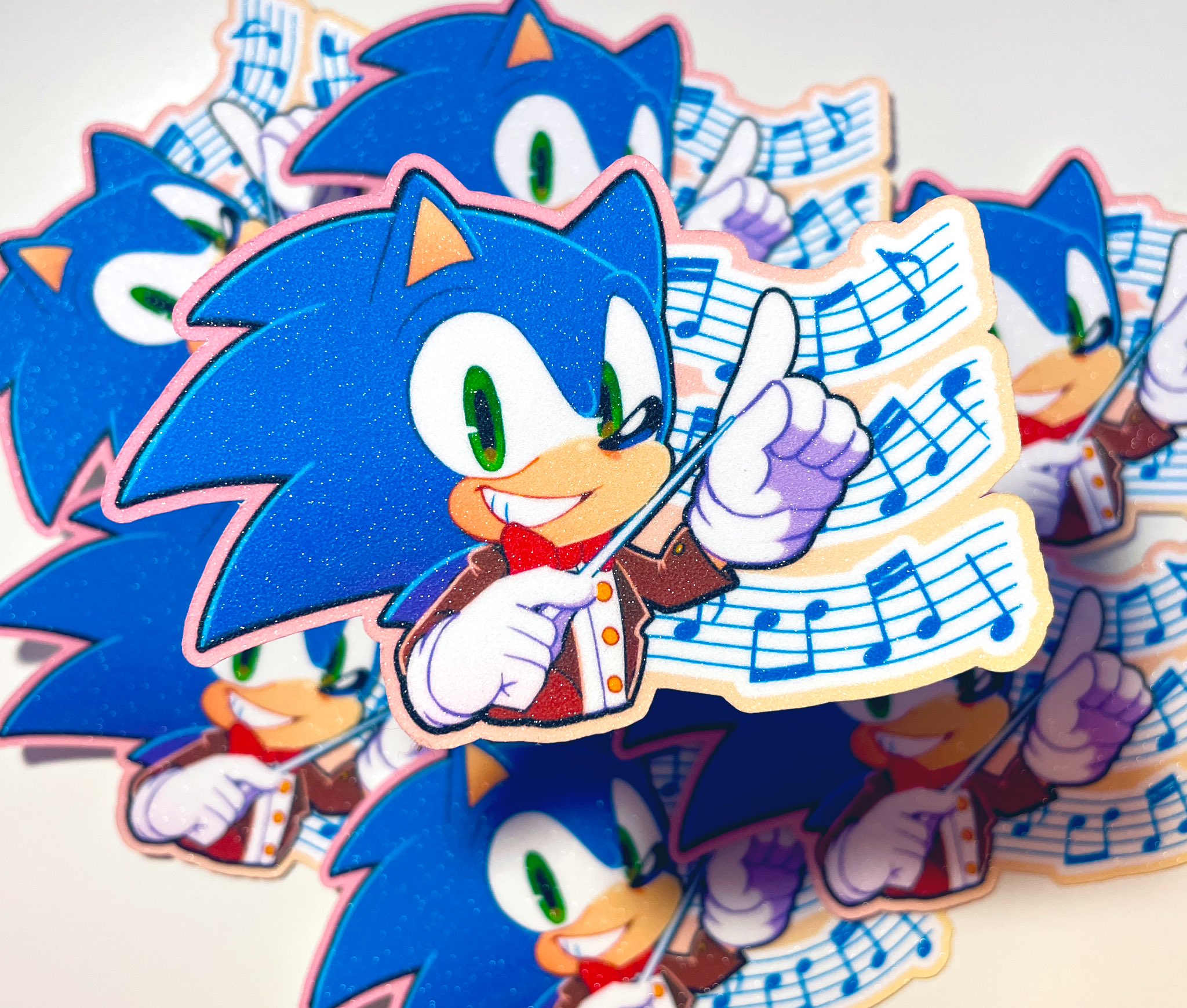 Tails Sonic Superstars Sticker - Tails Sonic Superstars Artwork