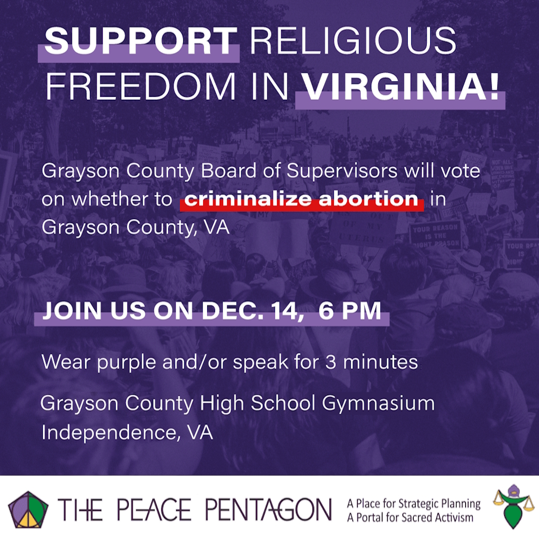 We're attending the #publichearing on abortion rights in Virginia. Dir. Laura George, J.D. to speak on how an ordinance from right-wing lobbyists violates VA state access to abortion &amp; state law.

#Follow: Grayson County High School, Independence, VA. Dec. 14 @ 6 PM.

#abortion