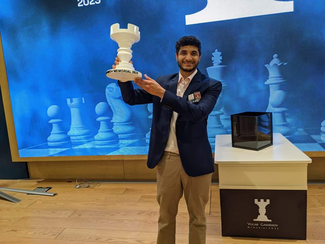 Vidit Gujrathi pips Arjun to win Vugar Gashimov Memorial 2023 - Sportstar