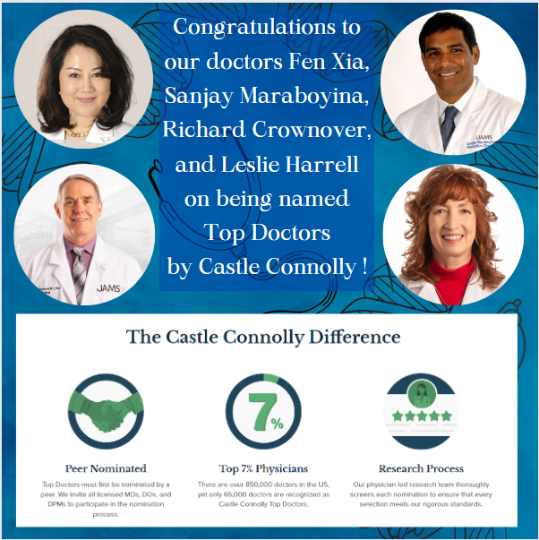 Congratulations Dr. Xia, Dr. Maraboyina, Dr. Crownover, and Dr. Harrell on your well deserved recognition as a Top Doctor by Castle Connolly! For more info on this, check here: uamshealth.com/.../castle-con… #radonc #radiationoncology #radiationtherapy #ProtonTherapy #uams