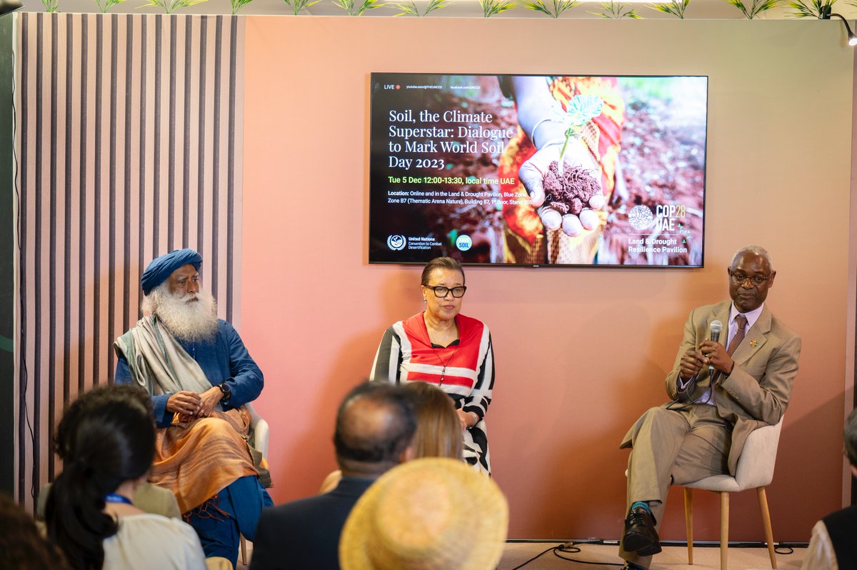 As we conclude 10 intense and fruitful days at #COP28, I am filled with a sense of accomplishment and hope. We have seen unprecedented collaboration and commitment to land and drought resilience. The journey ahead is challenging, but together, we are up to the task. #UNited4Land