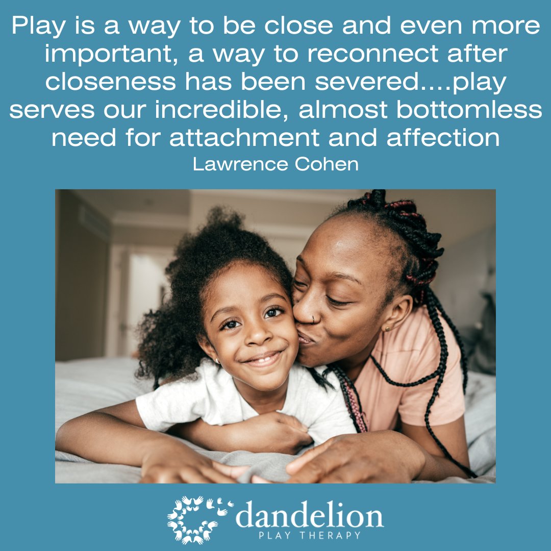 Marvellous Monday quote from #lawrencecohen
#play #playheals #playmatters #powerofplay #playisachildslangauge #playtherapy #childrensmentalthealthmatters #attachment #affection #closeness #reconnection <a href="/BAPTplaytherapy/">BAPT</a>