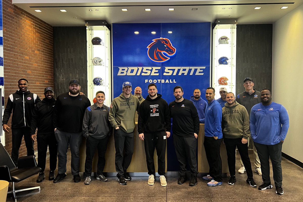 Had an incredible OV at Boise State this weekend! Big thanks to all the staff that made it so great! @Coach_SD @CoachChinander @kyleyoung_BSU