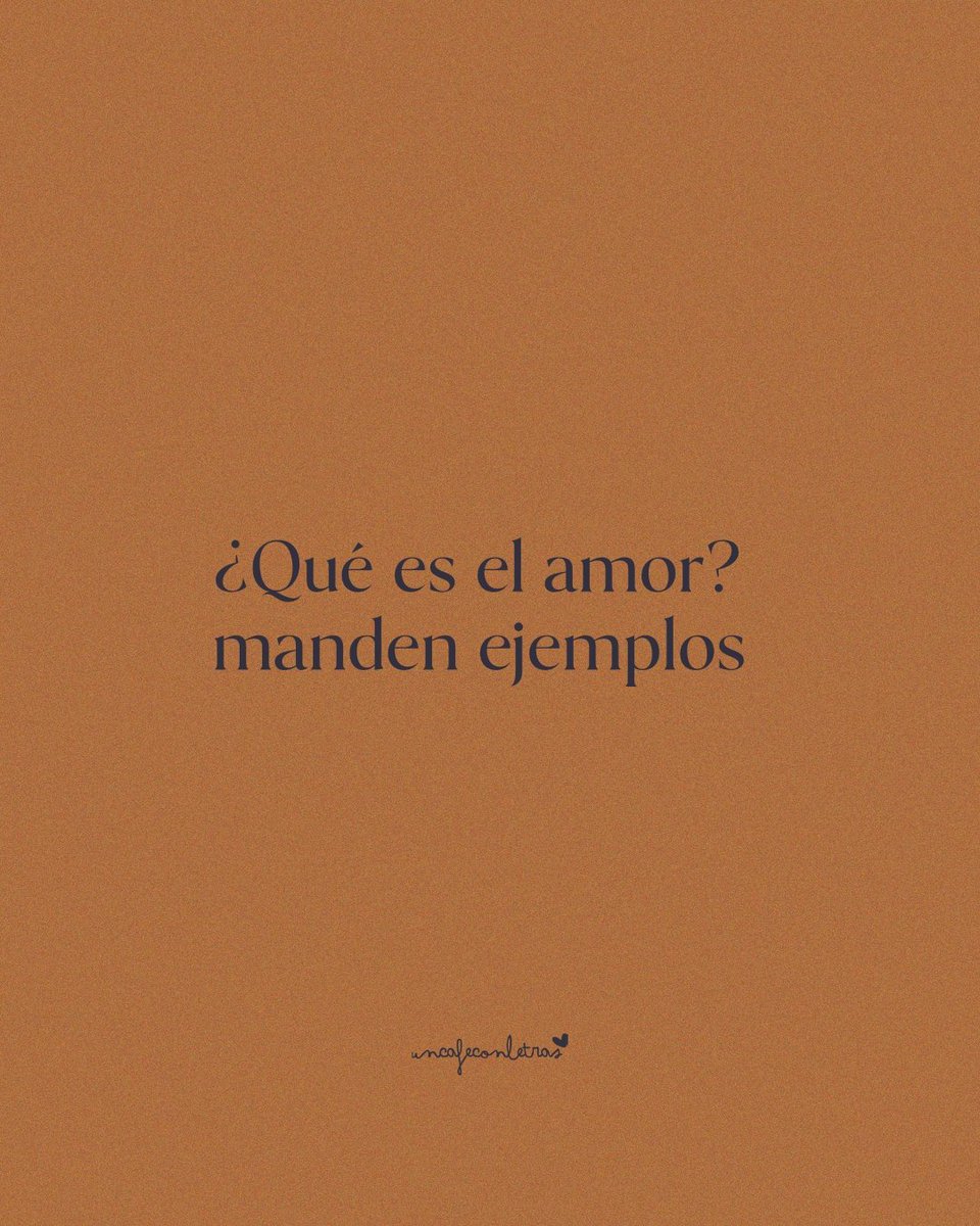 Un café con letras tweet media