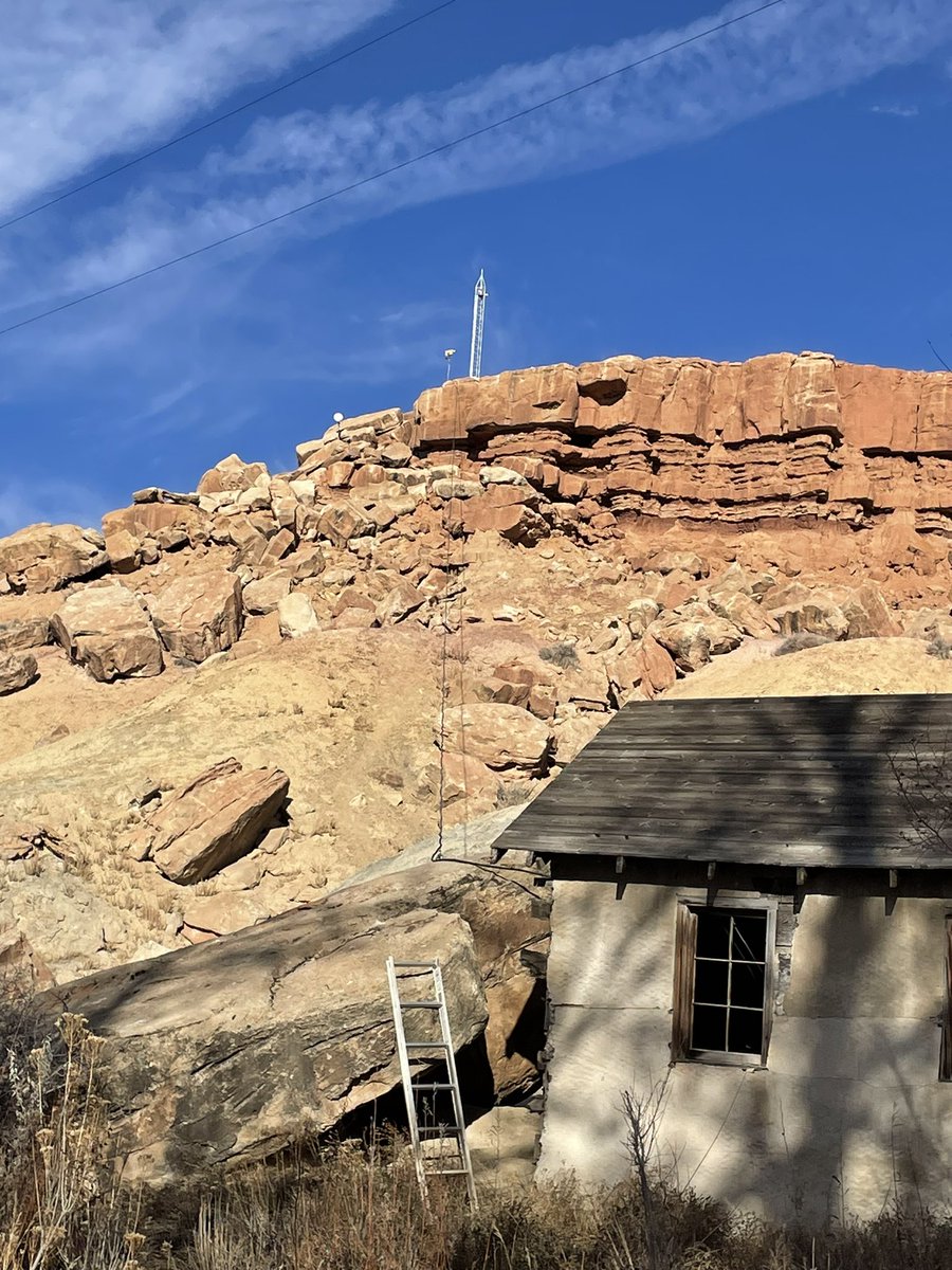 The work as ever continues <a href="/SWRDragon/">Bryant Arnold</a> <a href="/ThomasWinterton/">Thomas Winterton</a> and myself got the next tower up. #ufo, #skinwalker <a href="/BrandonFugal/">Brandon Fugal</a> #utah