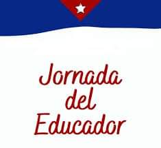 'La enseñanza, ¿quién no solo sabe?, es ante todo una obra de infinito amor'
José Martí

#JornadaDelEducador
#ForjandoFuturo