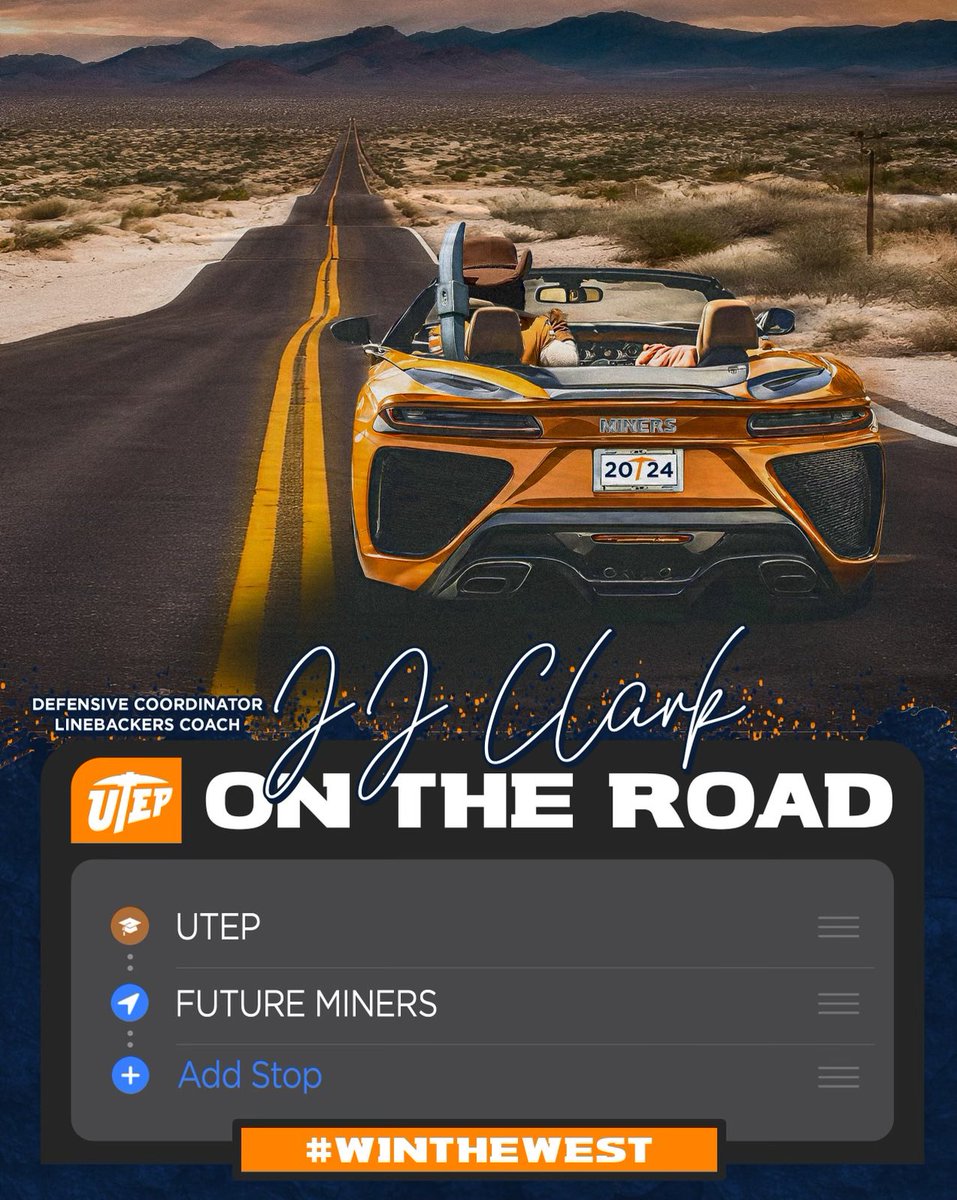 📍El Paso, TX

#PicksUp #WinTheWest 
⛏️⛏️🔵🟠