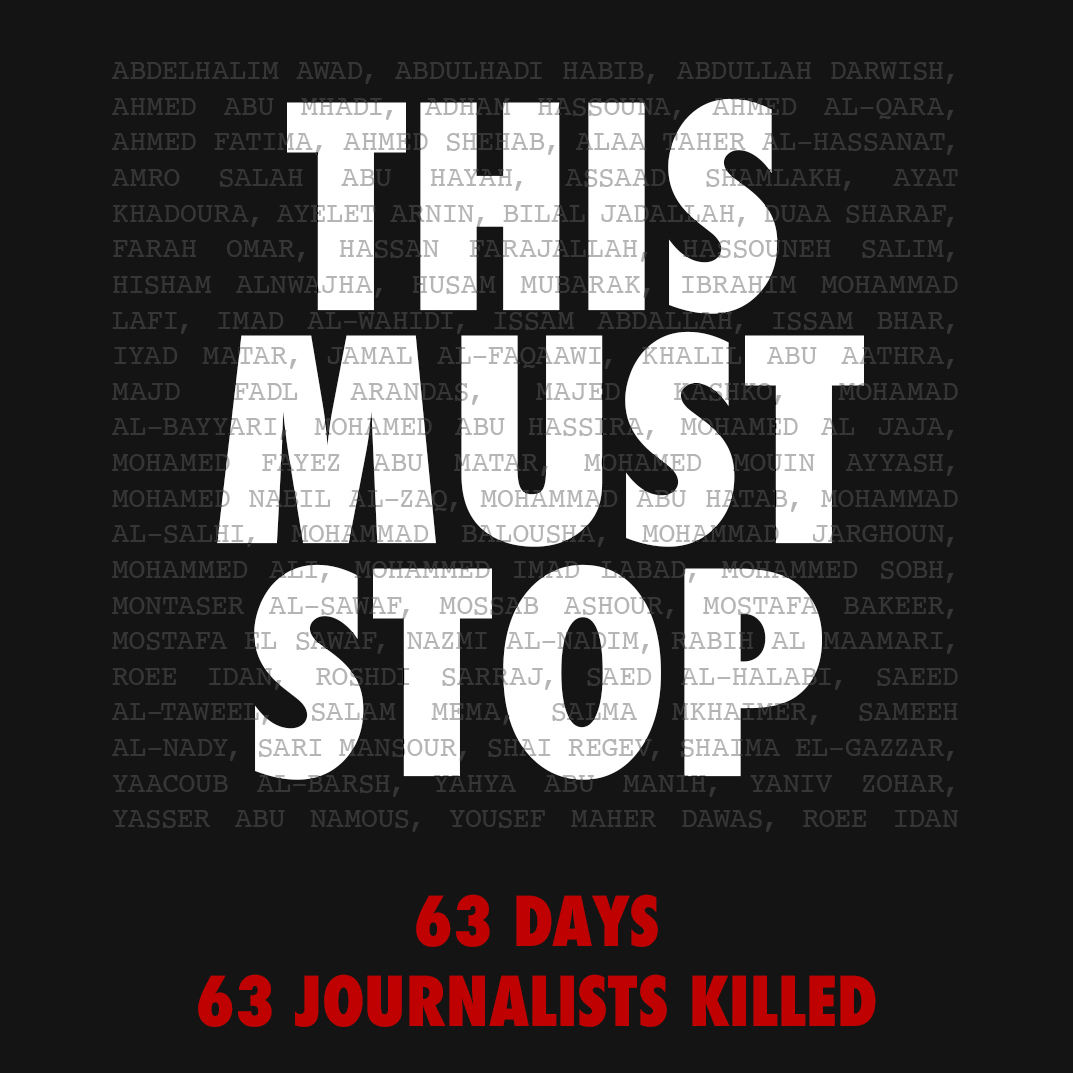 800+ journalists and media workers demand an end to the killing of journalists in Gaza and the wider region. For more information on how to sign on and get involved, visit: forourcolleagues.medium.com/statement-8113…… @4ourcolleagues #thismuststop