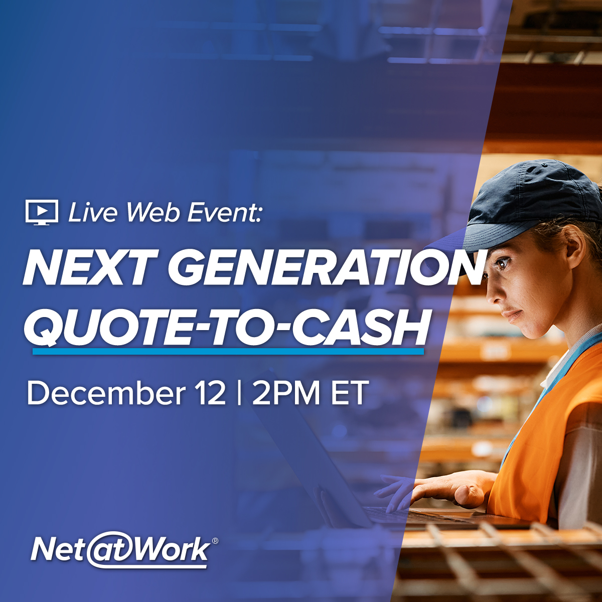 NetatWork_corp's tweet image. See how with #nextgenerationERP functionality you will convert more prospects, turn more quotes into orders and bring more cash in the door faster. Register: tinyurl.com/mtajmdz4
 
#quotetocash #distributors 
#warehousemanagement #pickpackship #distributionERP