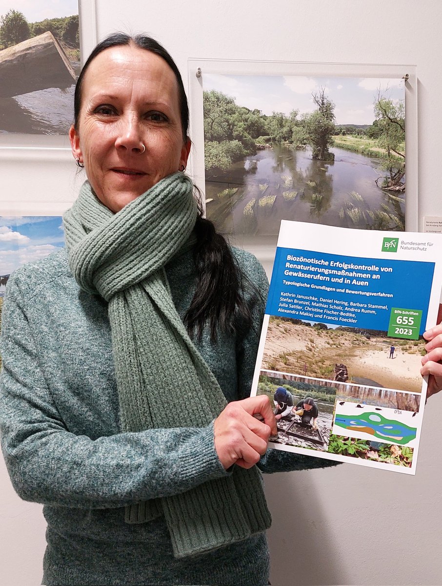 Wir, das BioAu-Team, freuen uns, dass unsere Empfehlungen zur biozönotischen Erfolgskontrolle nun allen zur Verfügung stehen:
bfn.de/publikationen/…

Jetzt geht es weiter mit dem Praxistest: ufz.de/index.php?de=5…

#unidue #ufz #erfolgskontrolle #aueninstitutneuburg #auen #bfn