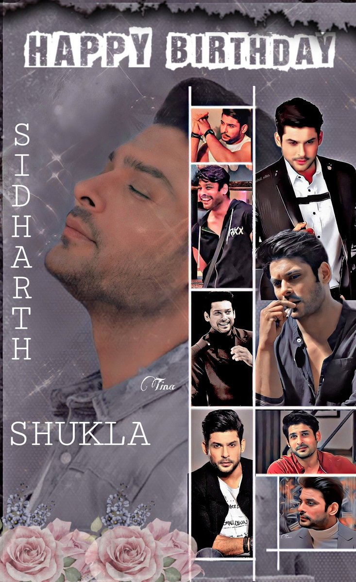 Happy BirthDay King 

The Man Whose Heart As pure As Diamond 
A Man Whose Work ethics Inspires Millions Of Hearts 

A Complete Family Man 
Wish You A  Healthy ,Happy  And Naughtiness life  In Heaven 
#SidharthShukla #SidHearts 
#HBDSidharthShukla